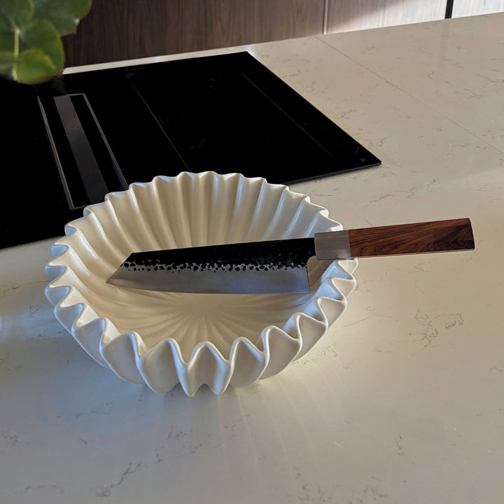 Hikari™ Kuroi Tsubame Allround-Messer | Damaszener Stahl
